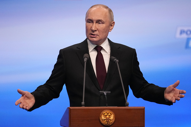 Путин заяви, че неговата изборна победа ще позволи на руското общество да се консолидира