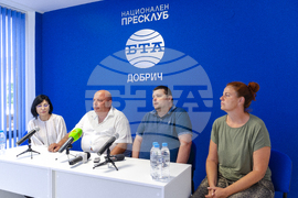 Добрич - БТА - пресконференция  – Снимка: Александра Антонова