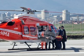 Хеликоптер за спешна медицинска помощ - тренировъчна HEMS мисия на авиационния оператор „България Хели Мед Сървиз“