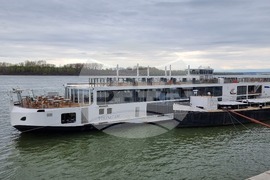 Видин - пристанище - круизни кораби - първи туристи