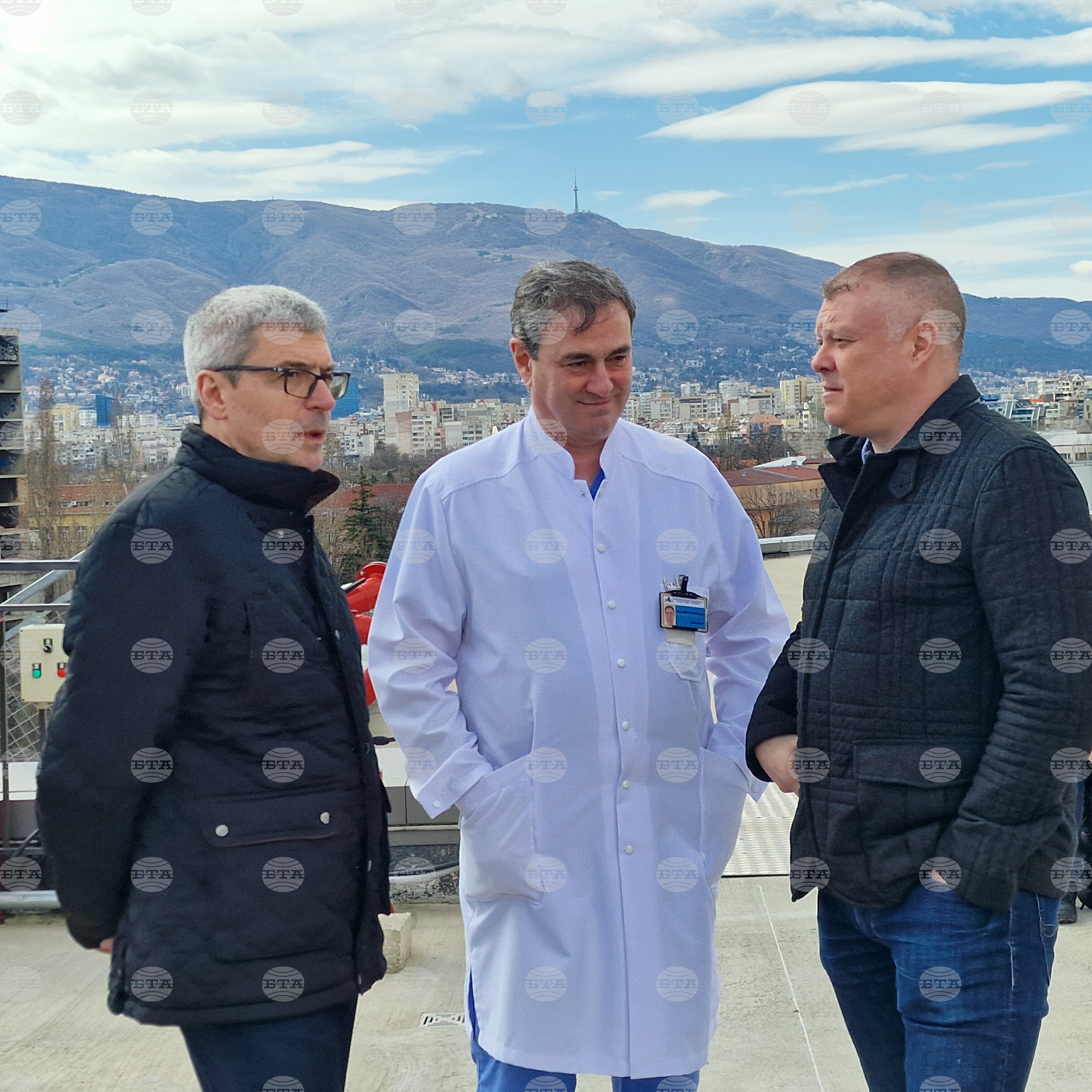 Хеликоптер за спешна медицинска помощ - тренировъчна HEMS мисия на авиационния оператор „България Хели Мед Сървиз“