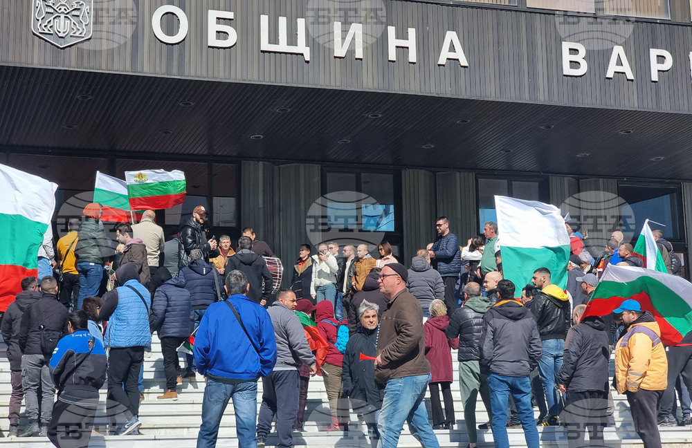 Варна - рибари - протест