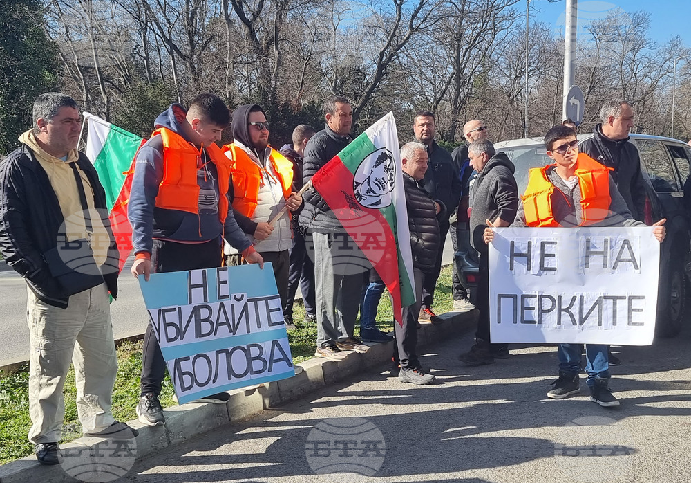 Варна - рибари - протест
