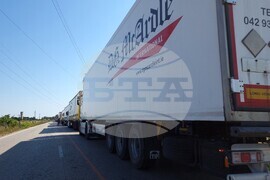 Видин - Дунав мост 2 - трафик - опашки