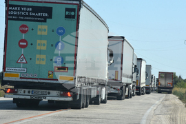 Видин - Дунав мост 2 - трафик - опашки