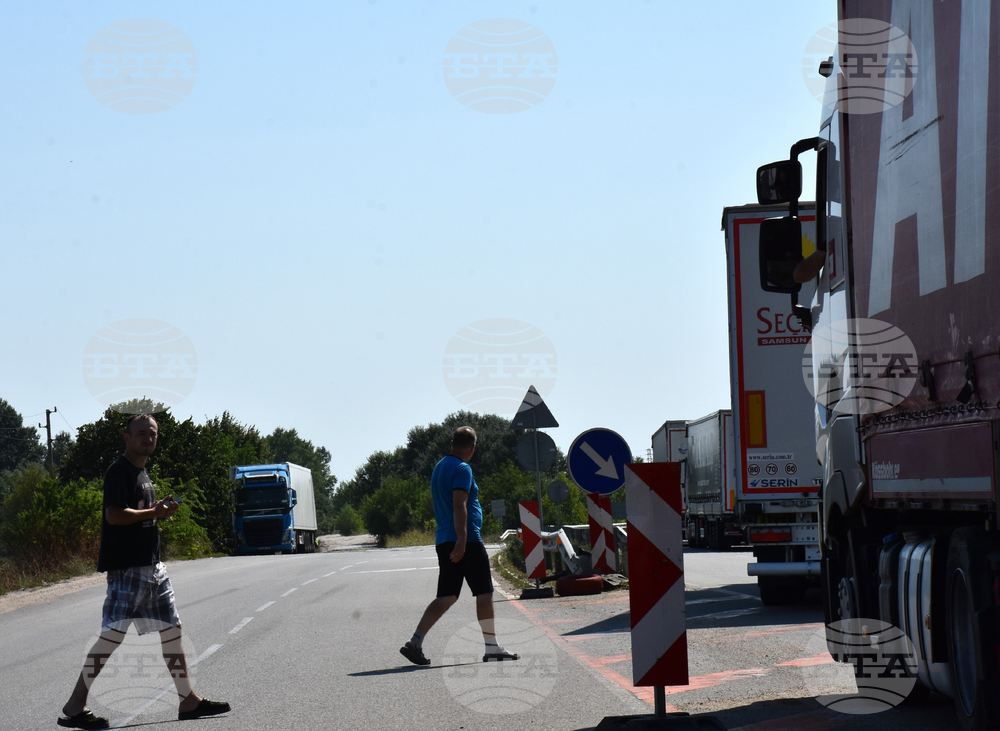 Видин - Дунав мост 2 - трафик - опашки