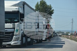 Видин - Дунав мост 2 - трафик - опашки