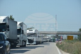 Видин - Дунав мост 2 - трафик - опашки