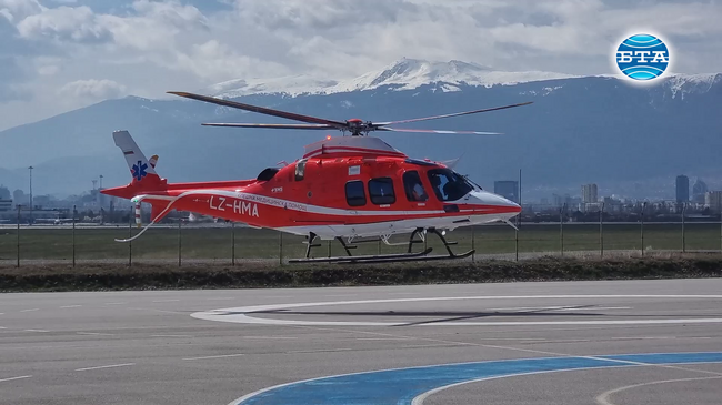Започна първата тренировъчна HEMS мисия на авиационния оператор „България Хели Мед Сървиз“