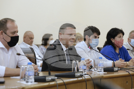 Христо Алексиев - представители на браншови организации в областта на автомобилните превози на пътници и товари - среща