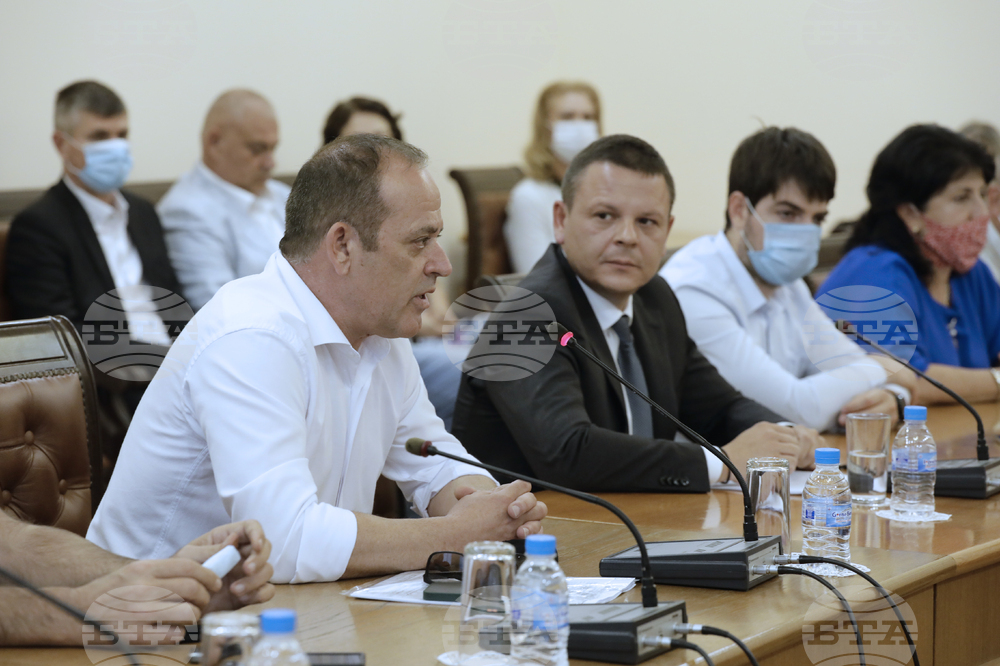 Христо Алексиев - представители на браншови организации в областта на автомобилните превози на пътници и товари - среща