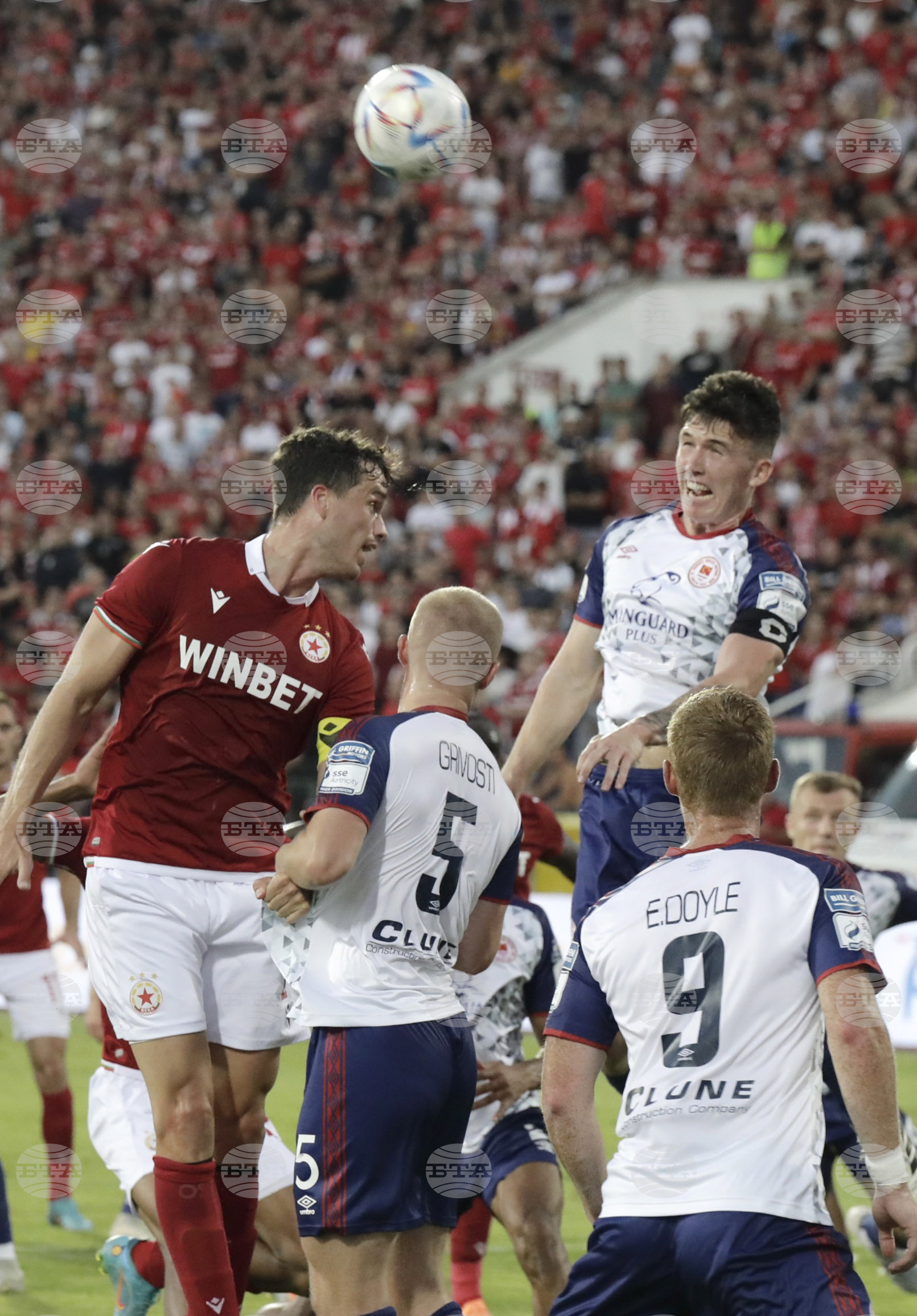 Футбол - ЦСКА - Сейнт Патрикс