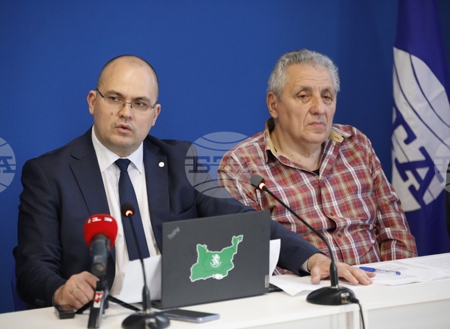 Национален пресклуб на БТА Русе - „Възраждане” - пресконференция 