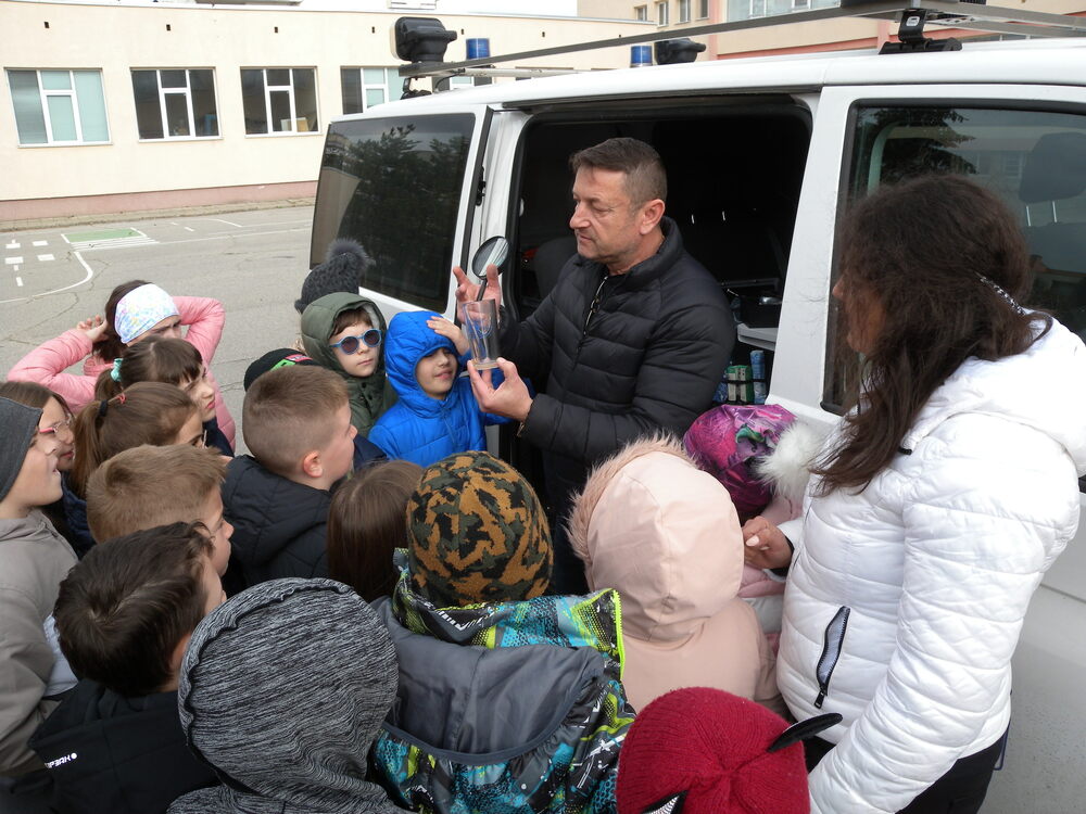 ОДМВР – Разград: Криминалистичната лаборатория гостува днес в ОУ „Никола Икономов“