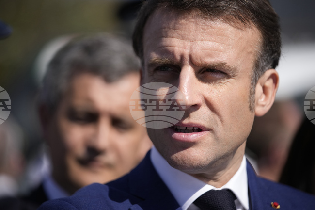 Макрон определи като "неприемливо" нарушаването на полското въздушно пространство по време на руска атака