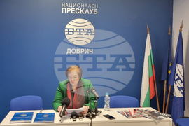 Национален пресклуб на БТА - Добрич - доктор Светла Тодорова - пресконференция