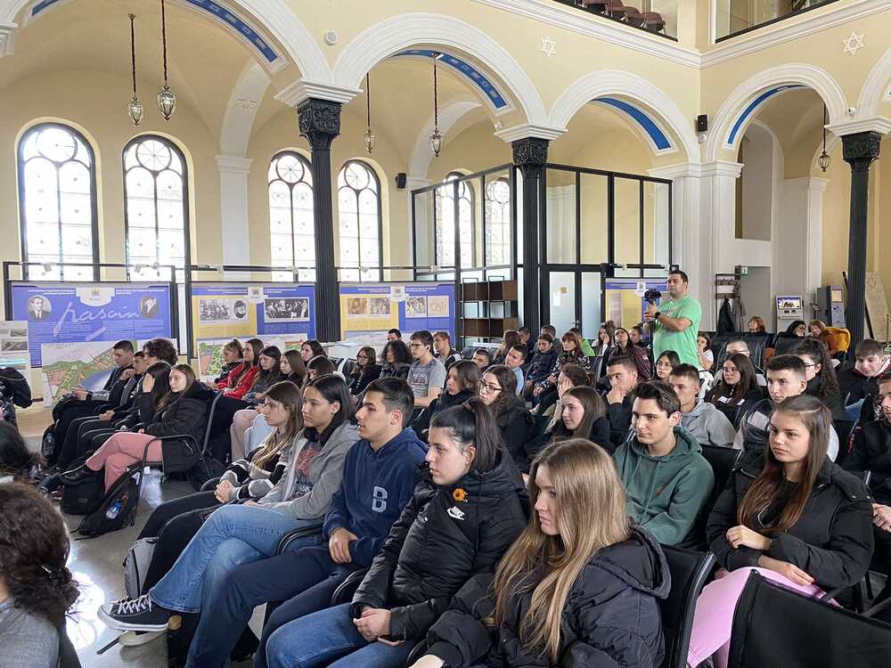 Община Видин: Висшето строително училище „Любен Каравелов“ представи пред видински ученици предлаганите от тях учебни програми и специалности