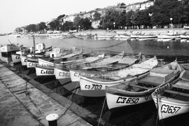 Созопол - рибарско пристанище  - изглед