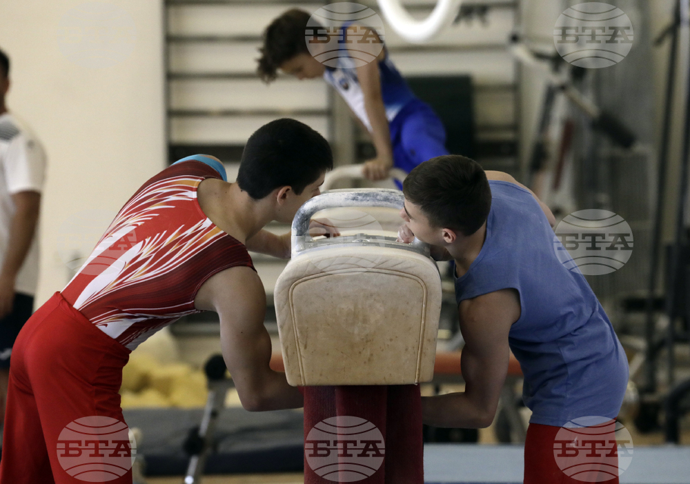 Спортна гимнастика  - открита тренировка