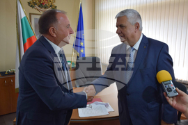 Благоевград - областен управител - предаване на властта