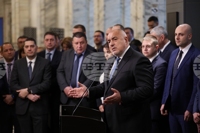 Народно събрание - ГЕРБ - брифинг