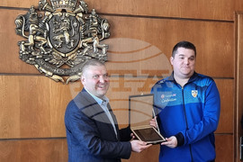 Плевен - баскетбол - БК Спартак - посрещане