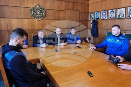 Плевен - баскетбол - БК Спартак - посрещане