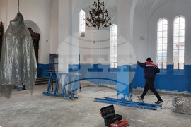 Село Доспей - храм - ремонт