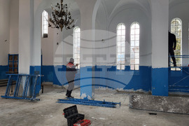 Село Доспей - храм - ремонт