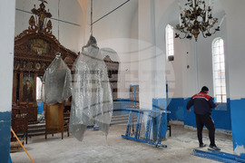 Село Доспей - храм - ремонт