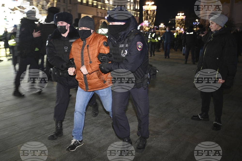 Руските власти обещаха да вземат мерки срещу антивоенни протести