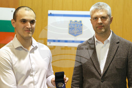 Варна - полицай - награждаване