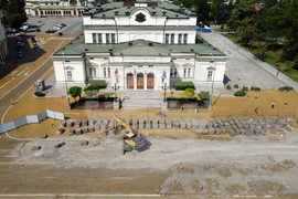 Площад "Народно събрание" - ремонт