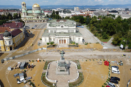 Площад "Народно събрание" - ремонт