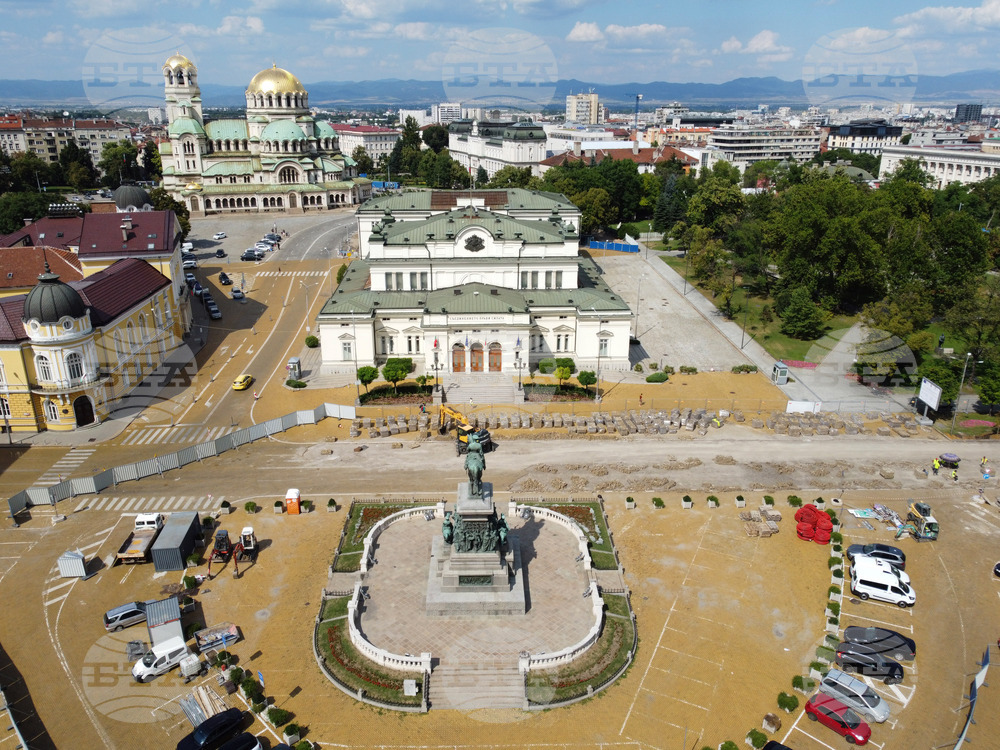 Площад "Народно събрание" - ремонт
