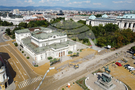 Площад "Народно събрание" - ремонт