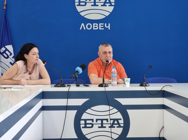 Пресконференция на Драматичен театър - Ловеч, и Христо Мутафчиев