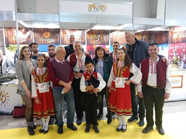 Силно присъствие на Община Банско на три международни туристически изложения през март