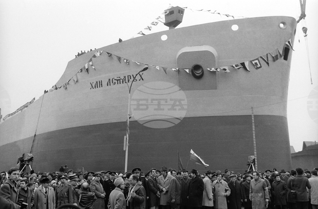 March 24, 1976: Biggest Ship Ever Built in Bulgaria Launched in Varna