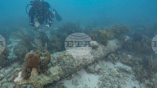 Водолази откриха 16 британски оръдия край германския остров Хелголанд