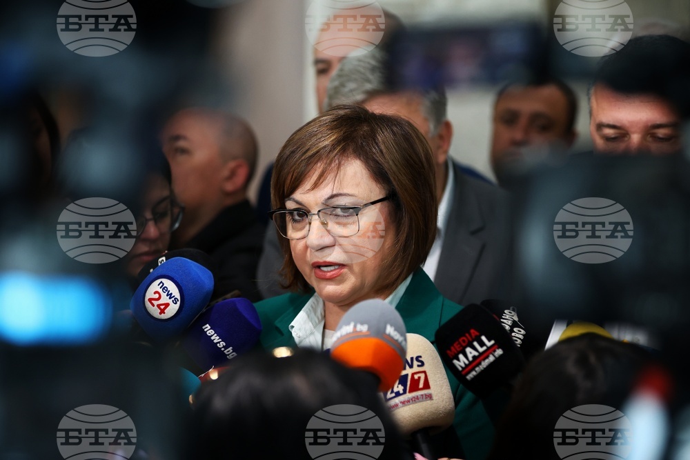 Народно събрание - кулоари - „БСП за България“ - брифинг