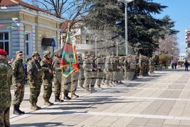 Ямбол - военен контингент за НАТО - изпращане