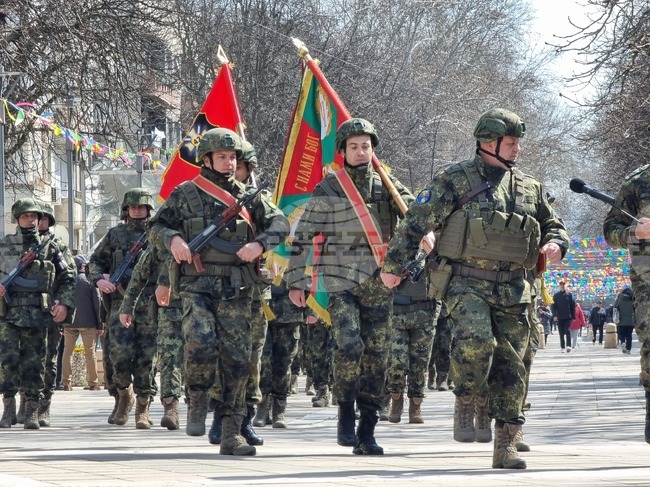 Ямбол - военен контингент за НАТО - изпращане
