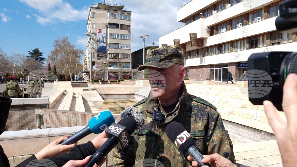 Ямбол - военен контингент за НАТО - изпращане