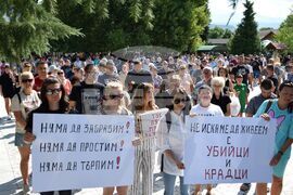 Село Микрево - убийство - шествие