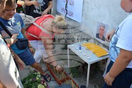 Село Микрево - убийство - шествие