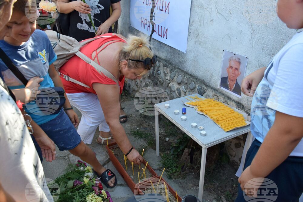 Село Микрево - убийство - шествие