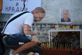 Село Микрево - убийство - шествие