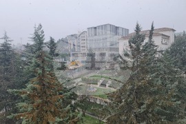 Турция - Анкара - снеговалеж