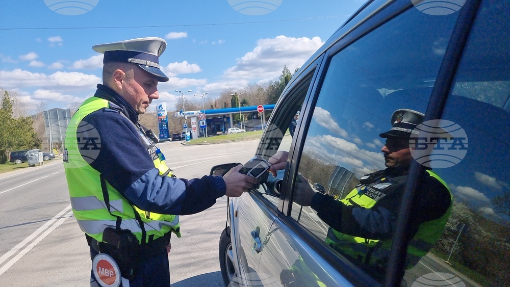 Полицията установи за ден 38 водачи, качили се зад волана след употреба на алкохол, и 10 - под въздействието на наркотици